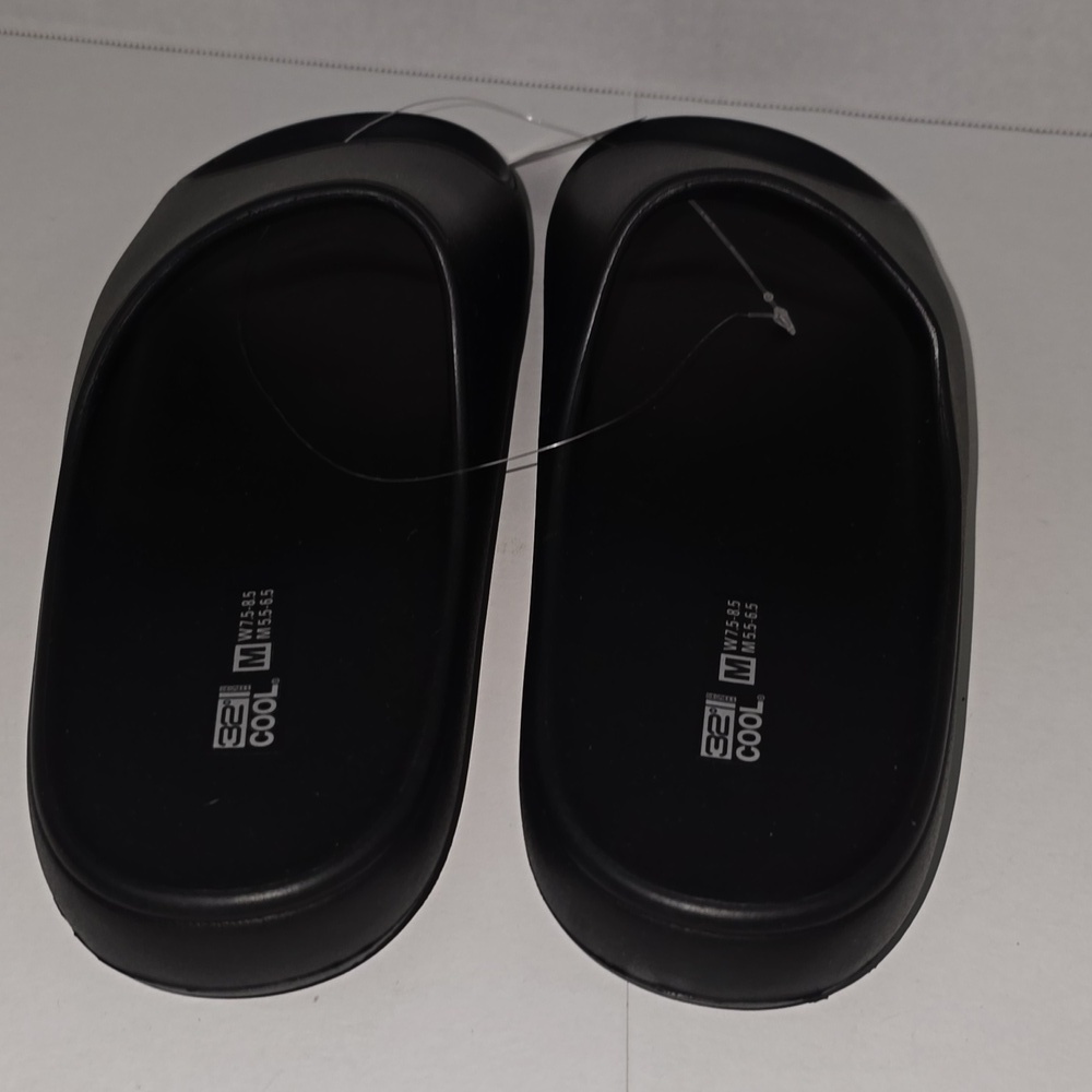 32 Cool Black Cushion Unisex Slide Women's 7.5 -8.5/ Men's 5.5 -6.5 New - Picture 5 of 12